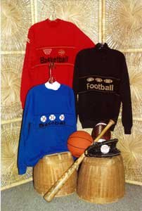 Sandee Cherry's Pattern Book Sweatshirt Strips Sport Designs Sandees Kwik Knits